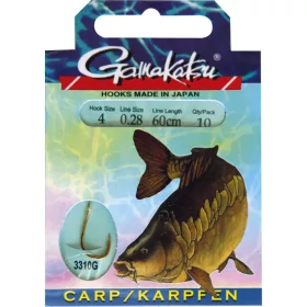 Carp előkötött 10/cs. 6 ( BKG-3310G) AKCIÓ -20%