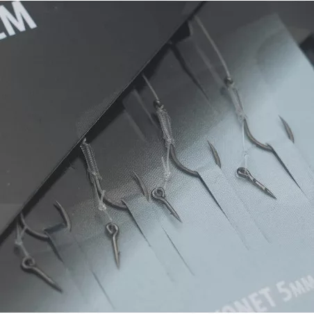 Gamakatsu Coarse Pro-C Method #10 0,21mm 10cm előkötött csalitüskés horog