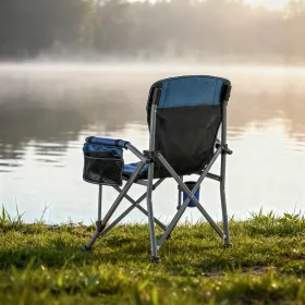 Leziter Comfort karfás horgász szék pohártartóval kék