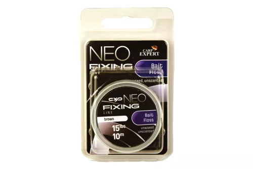 CARP EXPERT NEO BAIT FLOSS CSALIRÖGZÍTŐ ZSINÓR 15LBS WHITE 10M