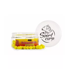   Sportcarp Method Feeder Balanced Boilies Pineapple Nbutyric (ananász vajsav) 9mm 70ml