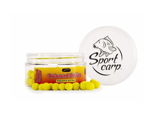 Sportcarp Method Feeder Balanced Boilies Pineapple Nbutyric (ananász vajsav) 9mm 70ml