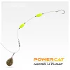 Powercat micro U-float 1.5g sárga  2db/cs
