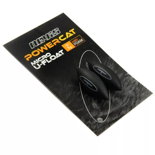 Powercat micro U-float 3g fekete  2db/cs