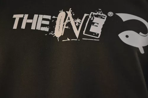 THE ONE HOODED SWEATSHIRT BLACK/FINE GREY S