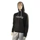 THE ONE HOODED SWEATSHIRT BLACK/FINE GREY XXL