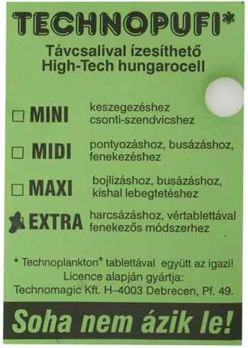 TECHNOPUFI SZÍNES MINI VANÍLIA