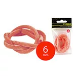 CSÚZLIGUMI CSOMAGOLT 5,0X2,0MM FLUO NARANCS 60CM