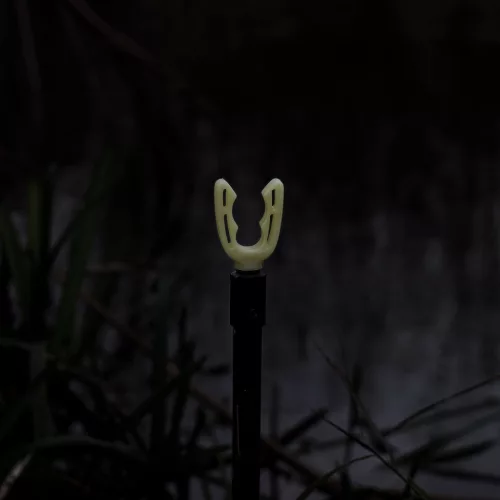 Fénytárolós bottartó fej