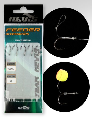 Feeder monofil előke 6 5db/cs AKCIÓ -30%