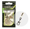 WIZARD SPIRÁL KAPOCS 2 FLUOROCARBON ELŐKE 9KG 25CM 2DB/CS