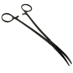 Reiva Horogkiszedő csipesz 18cm BLACK