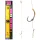 Előkötött bojlis előke 8-as 25cm 25lbs
