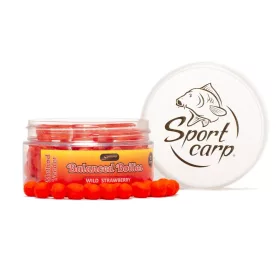   Sportcarp Method Feeder Balanced Boilies Wild Strawberry (vad szamóca) 9mm 70ml