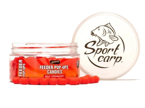 Sportcarp Feeder Candies Wild Strawberry (vad szamóca) 8mm 75ml