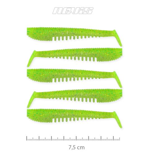 Impulse Shad 7.5cm 5db/cs (Flash Chartreuse)