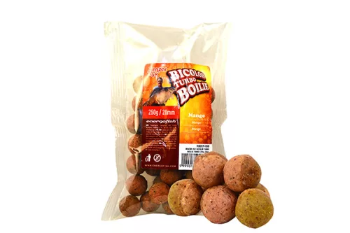 BENZAR TURBO BICOLOR BOILIE COCO-CARAMEL 250G 20MM
