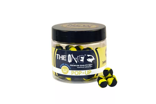 THE ONE POP UP HONEY&HALIBUT 10-12 MM BLACK - YELLOW