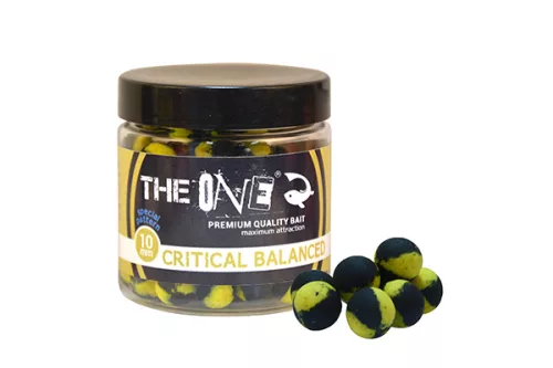 THE ONE CRITICAL BALANCED HOOKBAIT LEMON FISH GARLIC 10 MM PINK WHITE 50 GR