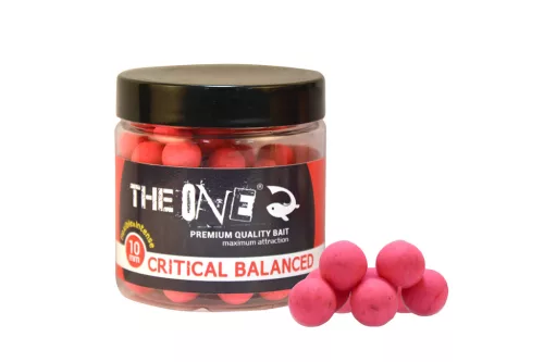 THE ONE CRITICAL BALANCED HOOKBAIT HONEY&HALIBUT 10 MM BLACK - YELLOW 50 GR