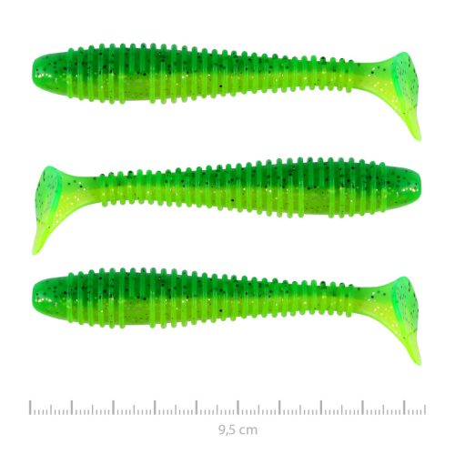 Swinger 9,5cm 3db/cs (Poison Green)