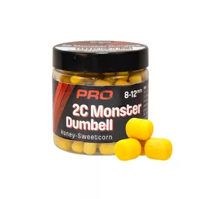   CARP EXPERT PRO  2C MONSTER DUMBELL 50G STRAWBERRY-HALIBUT 8X10MM