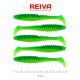 Zander Power Shad 8cm 5db/cs (Poison Green)