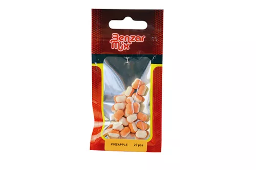 BENZAR MIX INSTANT WAFTER DUMBELL 8 MM FEHÉR-NARANCS ANANÁSZ