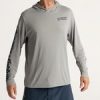 ADVENTER FUNCTIONAL HOODED UV T-SHIRT LIMESTONE M