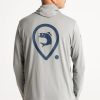 ADVENTER FUNCTIONAL HOODED UV T-SHIRT LIMESTONE M