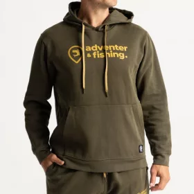 ADVENTER COTTON HOODIE KHAK PULÓVERI M