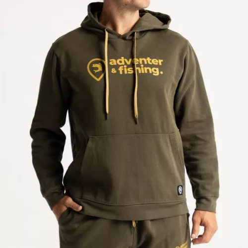 ADVENTER COTTON HOODIE KHAK PULÓVERI M