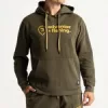 ADVENTER COTTON HOODIE KHAKI L