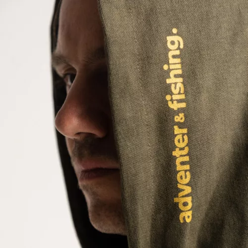 ADVENTER COTTON HOODIE KHAKI L
