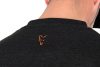 FOX COLLECTION T - SHIRT BLACK & ORANGE - L