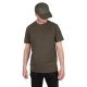 FOX COLLECTION T - SHIRT GREEN & BLACK - L