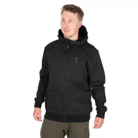 Fox Collection Soft Shell Jacket Black & Orange XL