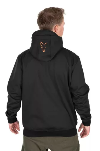 Fox Collection Soft Shell Jacket Black & Orange XL