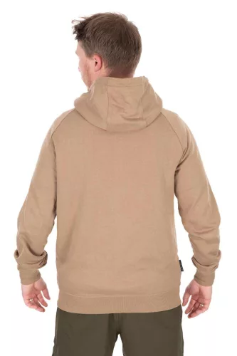 Fox Collection LW Zip Hoody pulóver Tan Limited M