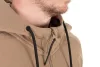 Fox Collection LW Zip Hoody pulóver Tan Limited M