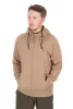 Fox Collection LW Zip Hoody pulóver Tan Limited L
