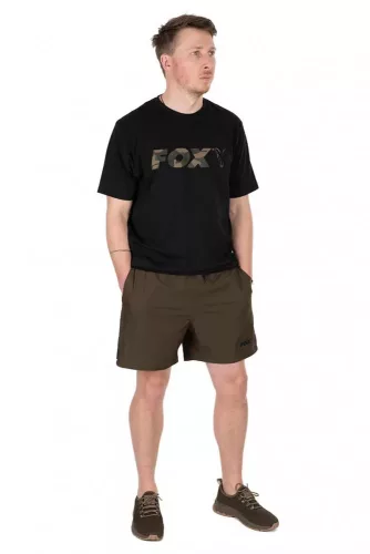 FOX KHAKI & CAMO LW SWIM SHORTS - S