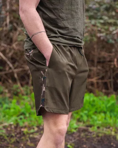 FOX KHAKI & CAMO LW SWIM SHORTS - S