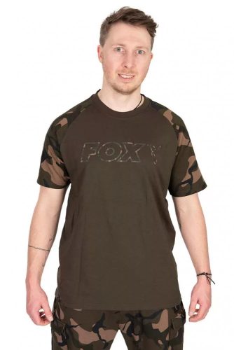 FOX KHAKI & CAMO OUTLINE T - SHIRT - L