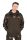 FOX LW KHAKI & CAMO SPLIT ZIP HOODY - XL
