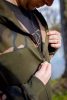 FOX LW KHAKI & CAMO SPLIT ZIP HOODY - XXXL