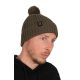 FOX MERINO BOBBLE HAT OLIVE
