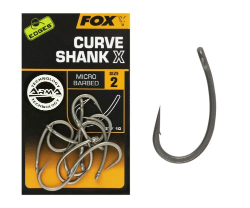 FOX EDGES ARMAPOINT CURVE SHANK X SIZE 4