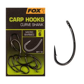 FOX CARP HOOKS CURVE SHANK 2
