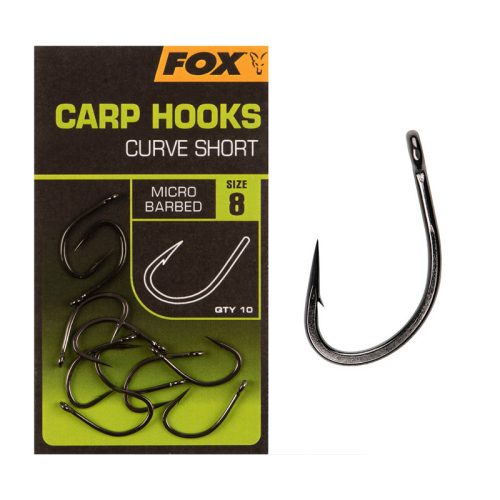 FOX CARP HOOKS CURVE SHANK SHORT 4
